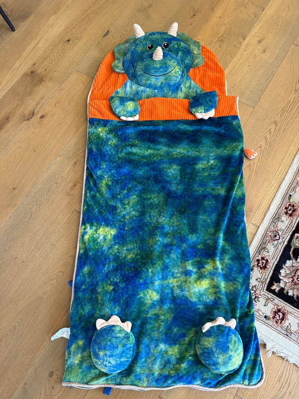 Triceratops Dinosaur Sleeping Slumber Bag HugFun Animal Kids